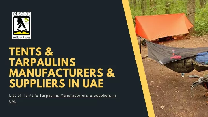 tents tarpaulins manufacturers suppliers in uae
