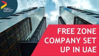 Free Zone Company Set up in UAE