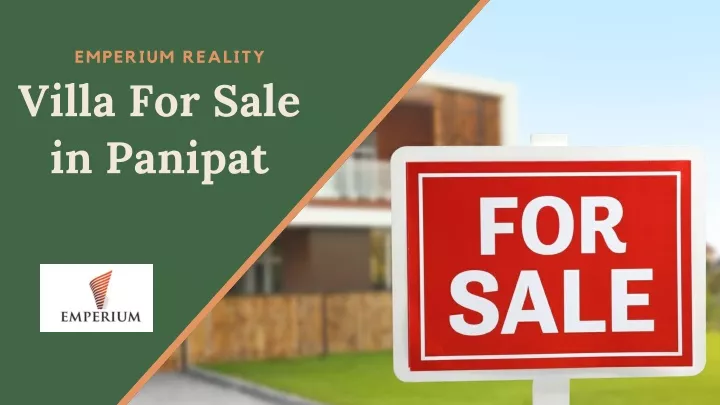 emperium reality villa for sale in panipat