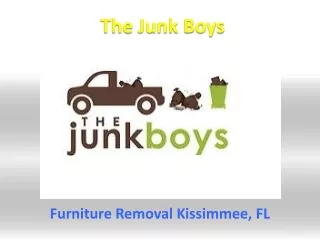 Furniture Removal Kissimmee, FL