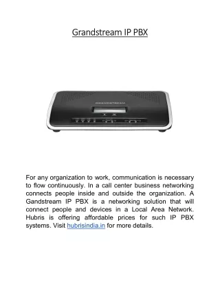 grandstream ip pbx grandstream ip pbx