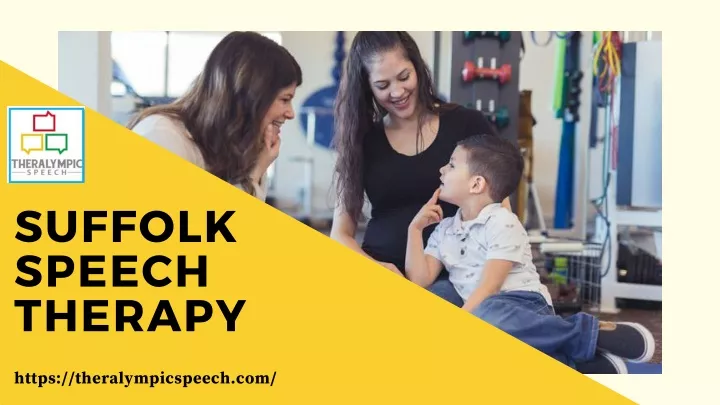 suffolk speech therapy