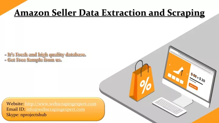 amazon seller data extraction and scraping