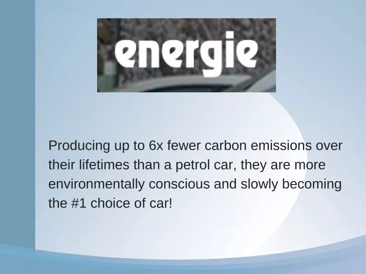 producing up to 6x fewer carbon emissions over