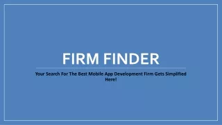 firm finder