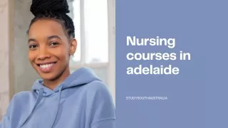 nursing courses in adelaide