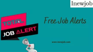 Top free job alerts | Inewjob.com