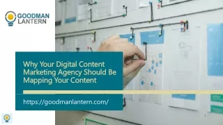 why your digital content marketing agency should be mapping your content