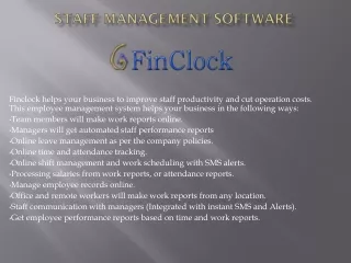 staff management software