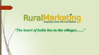 rural marketing