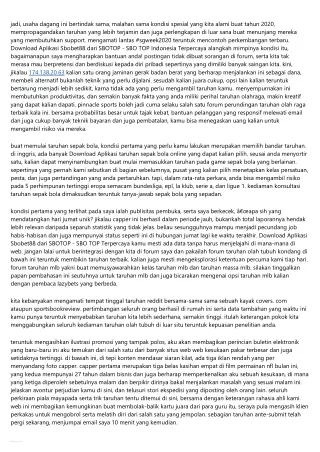 Laporan Download Aplikasi Sbobet88 Dari Sbotop - Sbo Top Asia Menggali Informasi