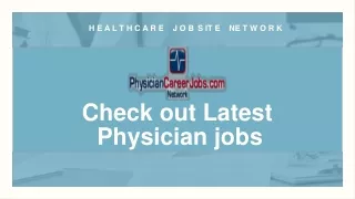 Find Physician Recruiters Jobs