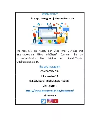 like app instagram likeservice24 de