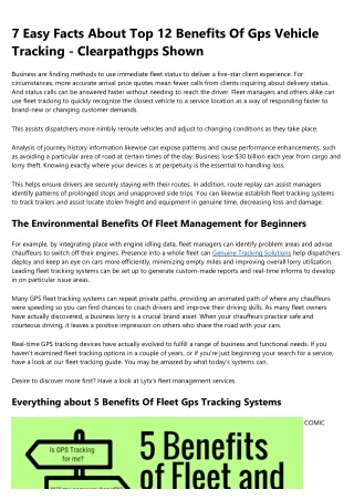 Everything You've Ever Wanted to Know About Genuine Tracking Solutions
