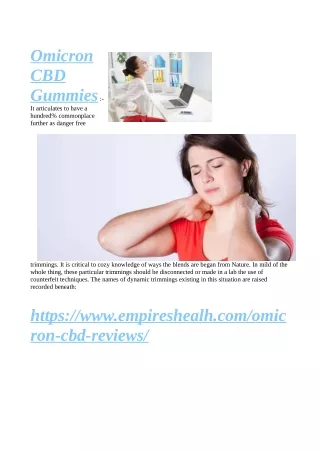 omicron cbd gummies it articulates to have