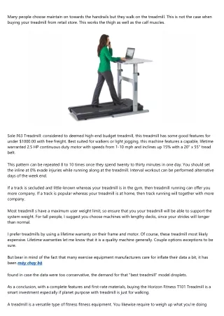 3 Innovative Ways To Use Your Treadmill For Decline