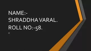 shraddha hap 58 roll no