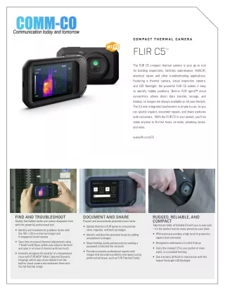 FLIR C5 Thermal Imaging Camera