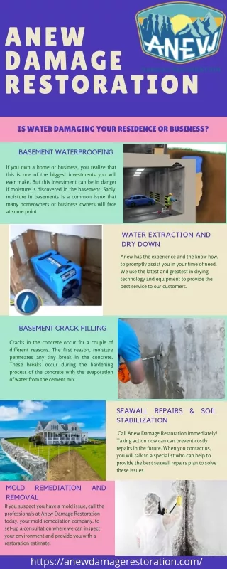Water Damage Restoration in Michigan - Anew Damage Restoration