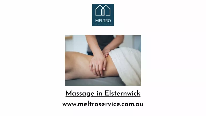 massage in elsternwick