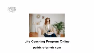 Life Coaching Program Online
