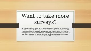 Online Surveys to Earn Money in India | Opinion Bureau
