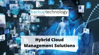 Hybrid Cloud Management Solutions