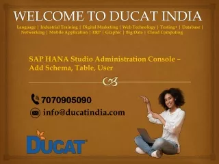 welcome to ducat india
