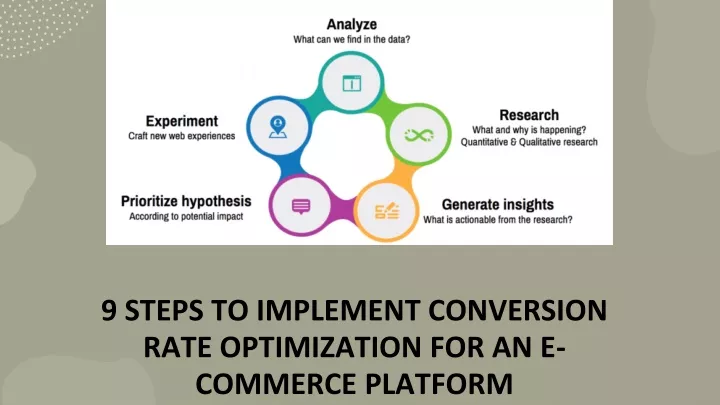 9 steps to implement conversion rate optimization for an e commerce platform