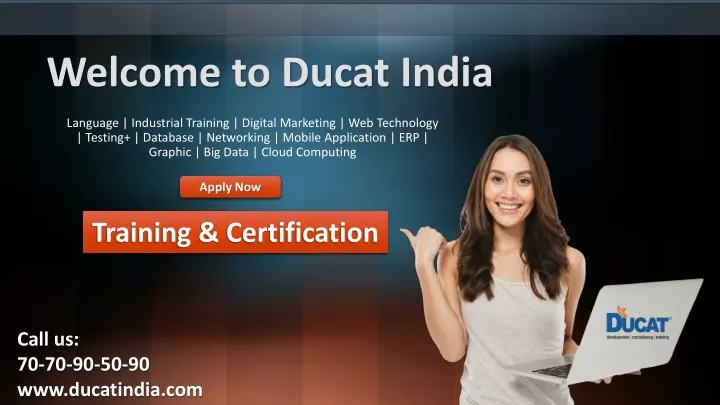 welcome to ducat india