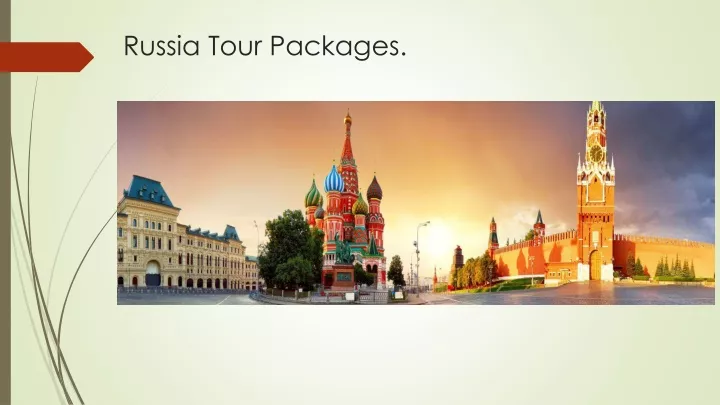 russia tour packages