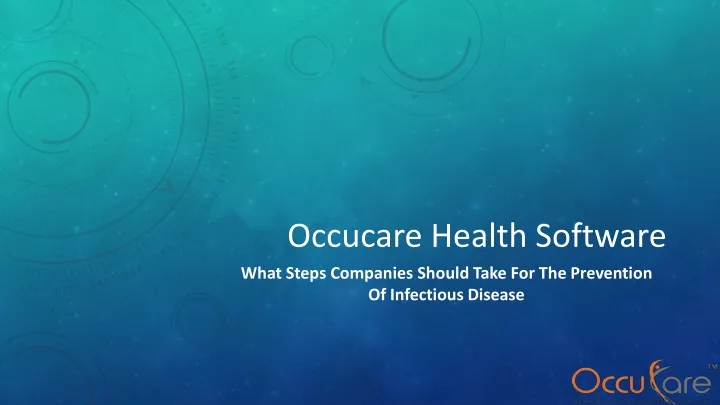 occucare health software