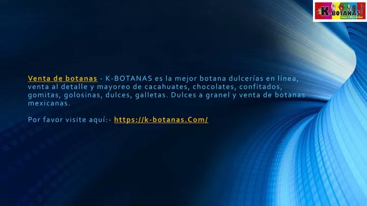 venta de botanas k botanas es la mejor botana