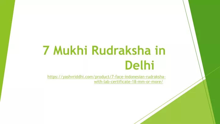 7 mukhi rudraksha in delhi