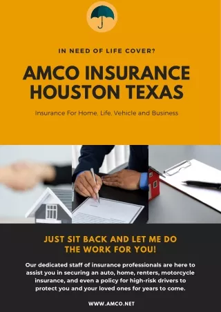 Amco Insurance Houston Texas