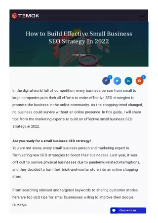 how to build effective small business