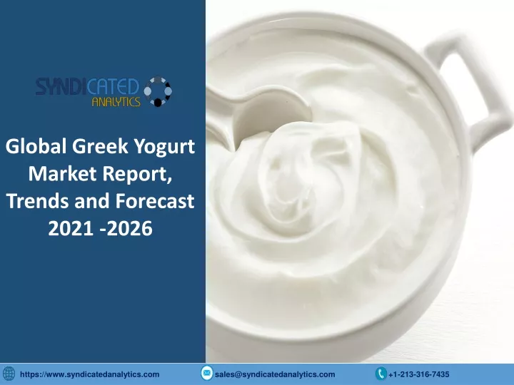 global greek yogurt market report trends