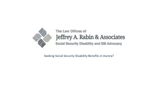 Get Your Case Solved With Jeffrey A. Rabin & Associates, Ltd.