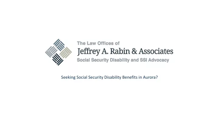 seeking social security disability benefits