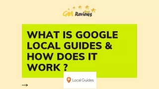 what is google local guides how does it work