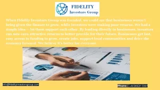 fidelity loan services | investor fidelity | fidelity personal loans