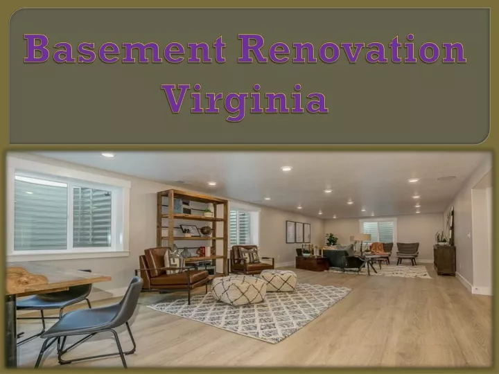 basement renovation virginia