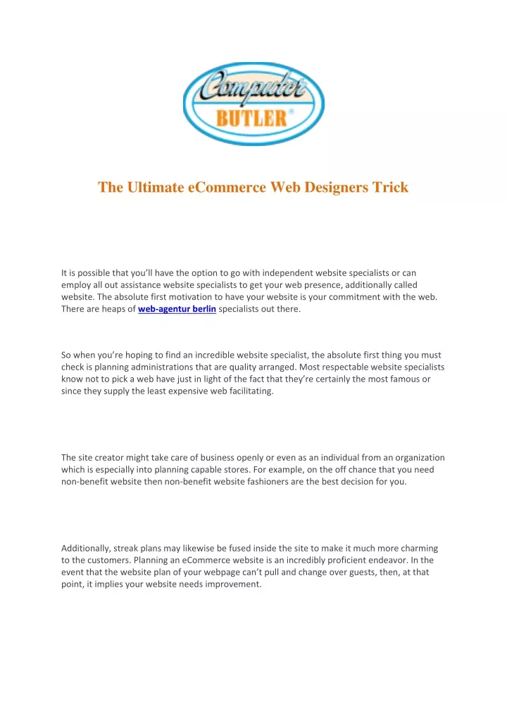 the ultimate ecommerce web designers trick