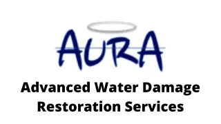 Advanced Water Damage Restoration Services