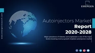 Autoinjectors Market Manufacturers, Type, Application, Regions