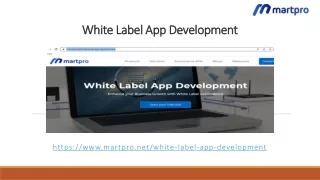 white label app development