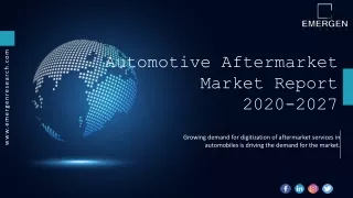 Automotive Aftermarket Market Statistics, Business Opportunities
