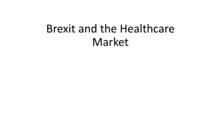 Brexit and the Healthcare Market