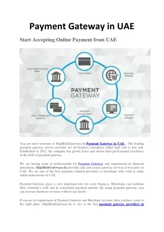payment gateway in uae