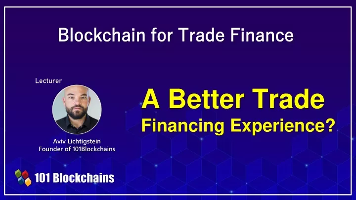 blockchain for trade finance blockchain for trade